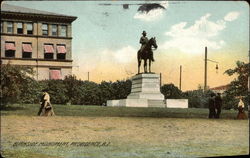 Burnside Monument Postcard