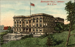 Borough Hall (Bronx) New York, NY Postcard Postcard