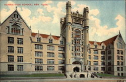 Morris High School New York, NY Postcard Postcard