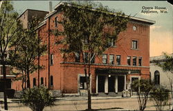 Opera House Appleton, WI Postcard Postcard