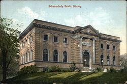 Public Library Postcard