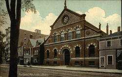 Public Library Building Postcard