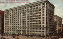 Marshall Field & Co.'s Retail Store Chicago, IL Postcard Postcard