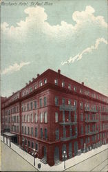 Merchants Hotel St. Paul, MN Postcard Postcard