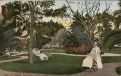 Winter Scene, Glendale Sanitarium Postcard