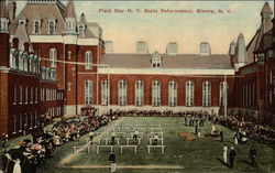 Field Day, N. Y. State Reformatory Postcard