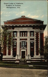 Grand Lodge of Alabama, Knights of Pythias Postcard