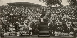 Open Air Theatre in Hershey Park, Hershey Chocolate Co Postcard