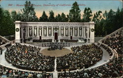 Hearst Greek Theatre, University of California at Berkeley Postcard Postcard