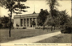 Concordia Teachers College - Administration Building Postcard