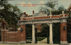 Harvard University - Class of '75 Gateway Cambridge, MA Postcard Postcard