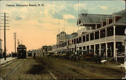 Casino Hampton Beach, NH Postcard Postcard