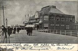 Boardwalk, Brighton Casino and Blenheim Hotel Postcard