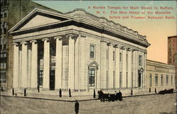 The New Home of the Manufacturers and Traders' National Bank Buffalo, NY Postcard Postcard