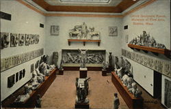 Greek Sculpture Room, Museum of Fine Arts Boston, MA Postcard Postcard