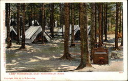 Camp Northfield East Northfield, MA Postcard Postcard