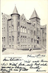 Newark Technical School New Jersey Postcard Postcard