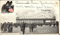 Asbury Avenue Casino & Boardwalk Asbury Park, NJ Postcard Postcard