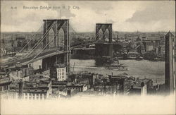 Brooklyn Bridge Postcard