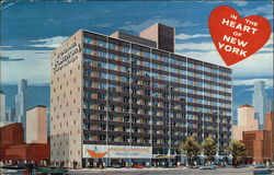 Howard Johnson's Motor Lodge New York, NY Postcard Postcard