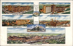 Kellogg Company Plants Battle Creek, MI Postcard Postcard