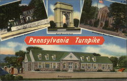 Pennsylvania Turnpike Postcard Postcard