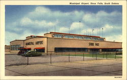 Municipal Airport Postcard