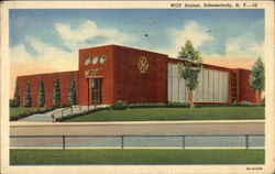 WGY Station Schenectady, NY Postcard Postcard