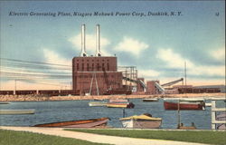 Electric Generating Plant, Niagara Mohawk Power Corporation Dunkirk, NY Postcard Postcard