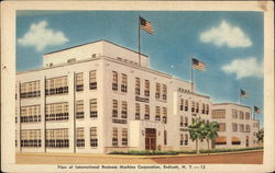 View of International Business Machine Corporation Endicott, NY Postcard Postcard