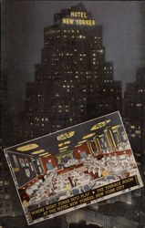 Hotel New Yorker Postcard Postcard