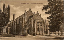 Madison Hall at Princeton University New Jersey Postcard Postcard