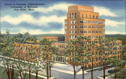 School of Business Administration, University of Michigan Ann Arbor, MI Postcard Postcard