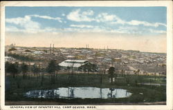 General View of Infantry Hill Postcard