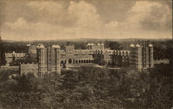 The Quadrangle Wellesley College Massachusetts Postcard Postcard