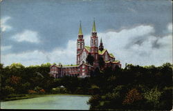 Carmelite Preparatory College and Church Postcard