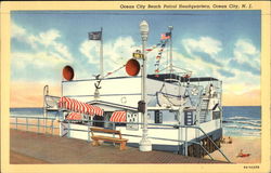 Ocean City Beach Patrol Headquarters Postcard