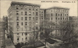 Burlington Hotel Washington, DC Washington DC Postcard Postcard