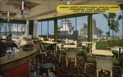 Ojibway Hotel's International Cocktail Lounge Sault Ste. Marie, MI Postcard Postcard