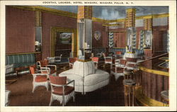 Cocktail Lounge, Hotel Niagara Niagara Falls, NY Postcard Postcard