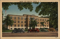 Oneida City Hospital Postcard