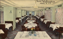 Hotel Wellington Albany, NY Postcard Postcard