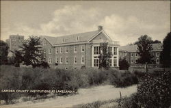 Camden County Institutions Postcard