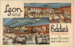 Leon & Eddie's New York, NY Postcard Postcard