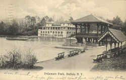 Delaware Park Buffalo, NY Postcard Postcard