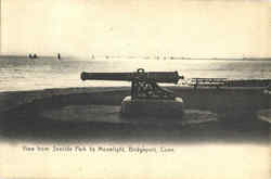 View From Seaside Park By Moonlight Postcard