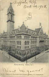 Federal Building Buffalo, NY Postcard Postcard