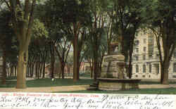 Welton Fountain And The Green Postcard