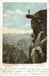 Overhanging Rock Yosemite Valley, CA Yosemite National Park Postcard Postcard