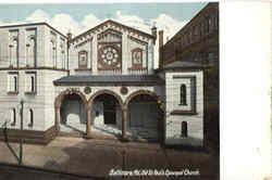 Old St. Paul's Episcopal Church Baltimore, MD Postcard Postcard